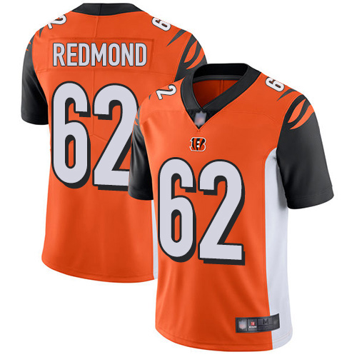 Cincinnati Bengals Limited Orange Men Alex Redmond Alternate Jersey NFL Footballl #62 Vapor Untouchable->cincinnati bengals->NFL Jersey